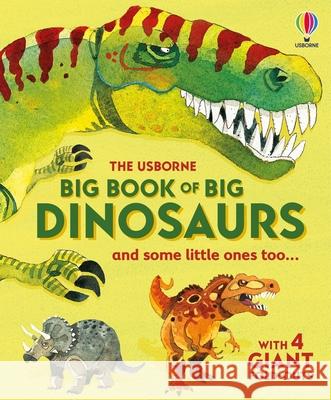 Big Book of Big Dinosaurs Alex Frith Fabiano Fiorin 9781805079057 Usborne Books - książka
