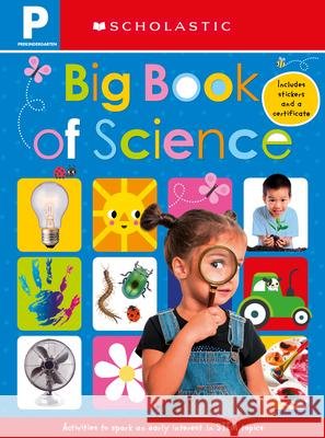 Big Book of Science Workbook: Scholastic Early Learners (Workbook) Scholastic 9781338677720 Cartwheel Books - książka