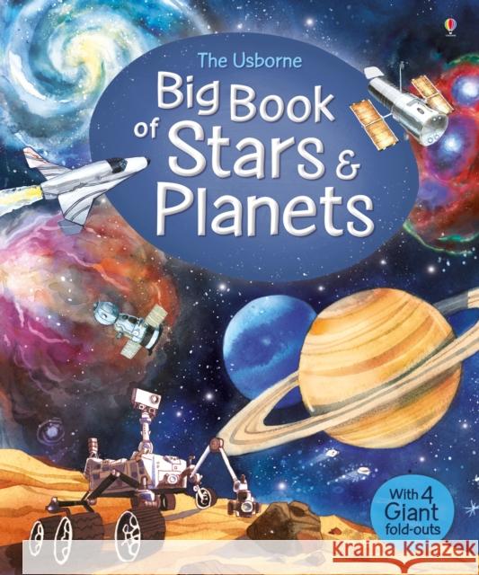 Big Book of Stars and Planets Emily Bone 9781474921022 Usborne Publishing Ltd - książka