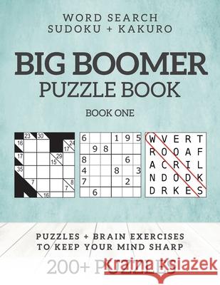 Big Boomer Puzzle Books #1 Barb Drozdowich 9781990560040 Boomer Press - książka