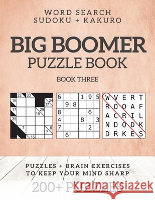 Big Boomer Puzzle Books #3 Barb Drozdowich 9781988821979 Boomer Press - książka