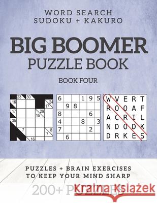 Big Boomer Puzzle Books #4 Barb Drozdowich 9781988821986 Boomer Press - książka