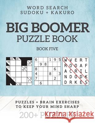 Big Boomer Puzzle Books #5 Barb Drozdowich 9781988821993 Boomer Press - książka