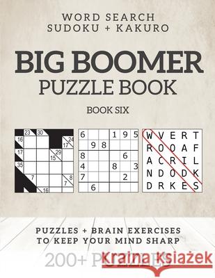 Big Boomer Puzzle Books #6 Barb Drozdowich 9781990560002 Boomer Press - książka