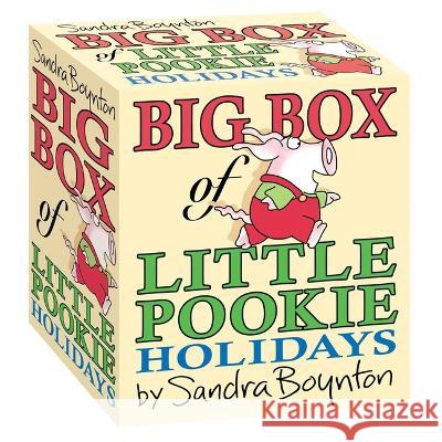 Big Box of Little Pookie Holidays (Boxed Set): Spooky Pookie; Merry Christmas, Little Pookie; I Love You, Little Pookie; Pookie\'s Thanksgiving; Happy Sandra Boynton Sandra Boynton 9781665938747 Boynton Bookworks - książka