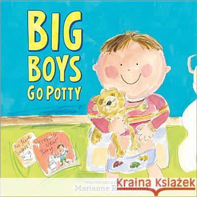 Big Boys Go Potty Marianne Richmond Marianne Richmond 9781402266591 Sourcebooks Jabberwocky - książka