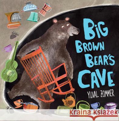 Big Brown Bear's Cave Yuval Zommer Yuval Zommer 9780763696467 Templar Books - książka