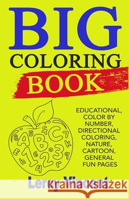 Big Coloring Book Leroy Vincent 9781607965381 Revival Waves of Glory Ministries - książka