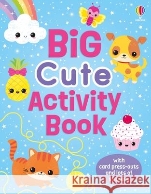 Big Cute Activity Book Kirsteen Robson 9781836054443 Usborne Books - książka