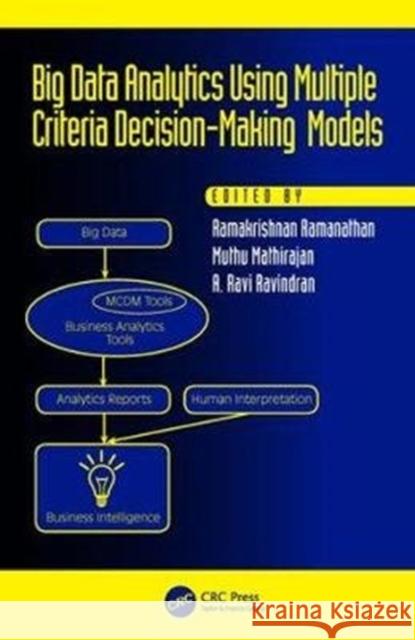 Big Data Analytics Using Multiple Criteria Decision-Making Models Ramakrishnan Ramanathan Muthu Mathirajan A. Ravi Ravindran 9781138747654 CRC Press - książka