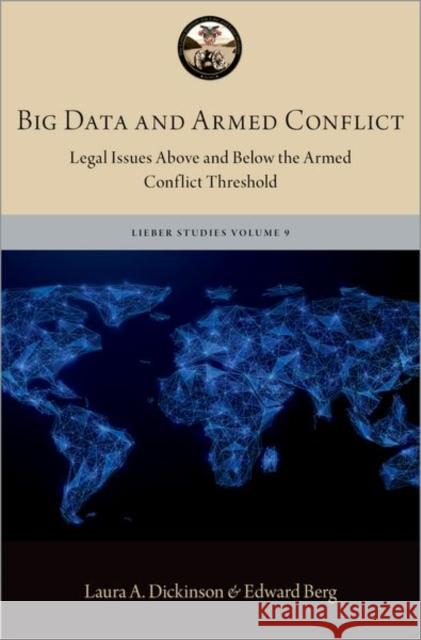 Big Data and Armed Conflict  9780197668610 Oxford University Press Inc - książka