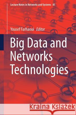 Big Data and Networks Technologies  9783030236717 Springer - książka