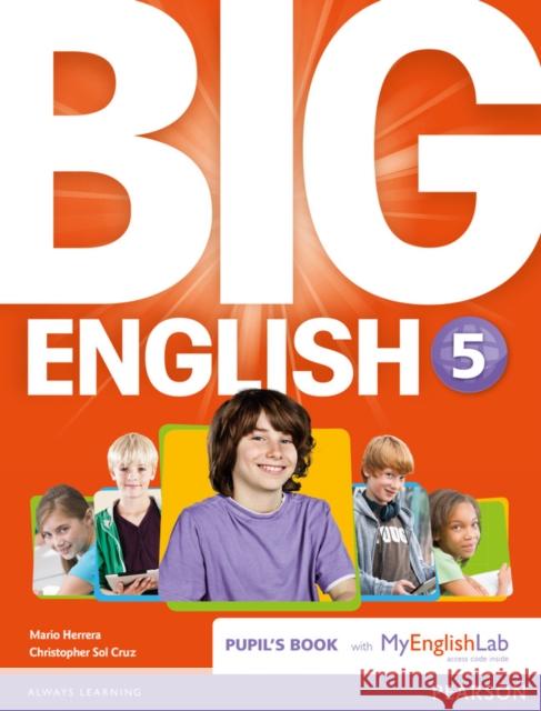 Big English 5 Pupil's Book and MyLab Pack, m. 1 Beilage, m. 1 Online-Zugang Herrera Mario, Sol Cruz Christopher 9781447971757 Pearson - książka