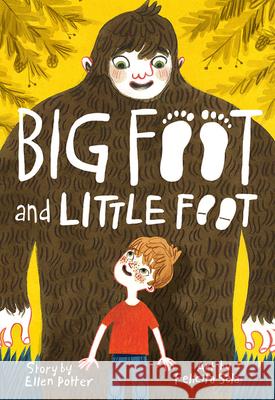 Big Foot and Little Foot Ellen Potter Felicita Sala 9781419728594 Amulet Books - książka