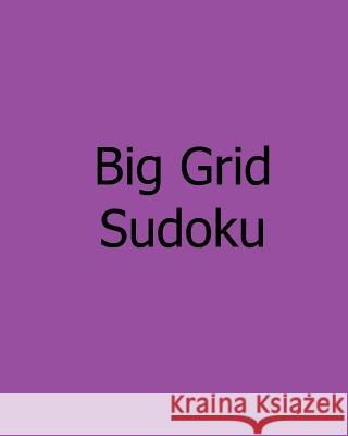 Big Grid Sudoku: Simple and Elegant Sudoku Praveen Puri 9781478242147 Createspace - książka