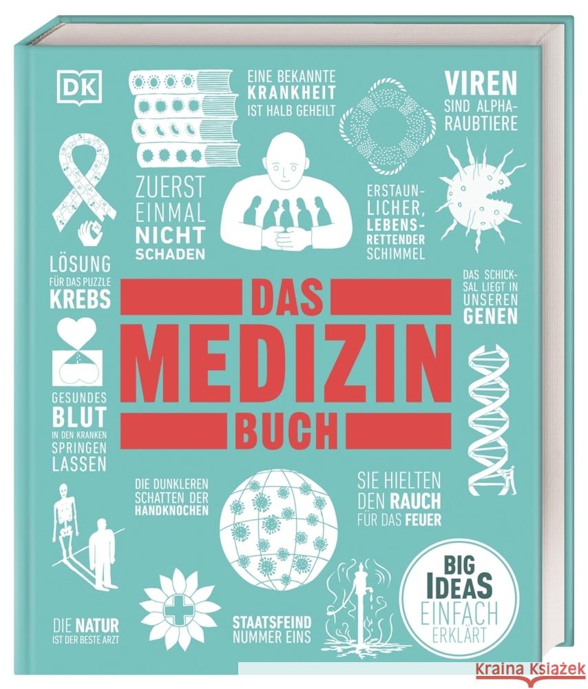 Big Ideas. Das Medizin-Buch Parker, Steve, Hubbard, Ben, Farndon, John 9783831043545 Dorling Kindersley Verlag - książka