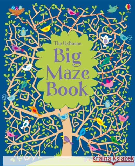 Big Maze Book   9781409532491 Usborne Publishing Ltd - książka