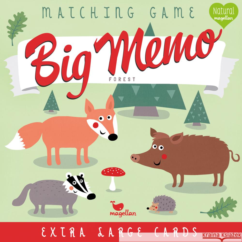 Big Memo - Forest  4260671131786 Magellan - książka