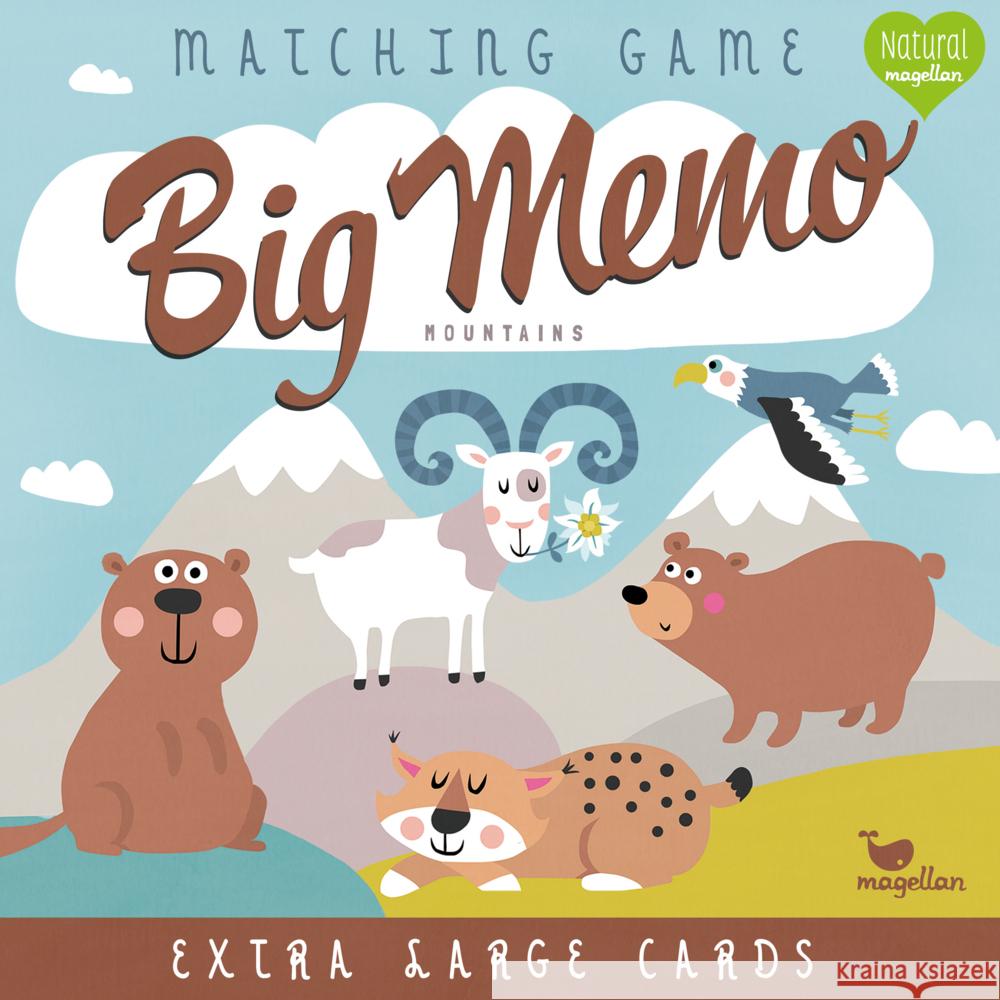 Big Memo - Mountains  4260671131809 Magellan - książka