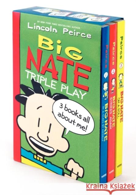 Big Nate Triple Play: Big Nate in a Class by Himself/Big Nate Strikes Again/Big Nate on a Roll Lincoln Peirce Lincoln Peirce 9780062283603 HarperCollins - książka