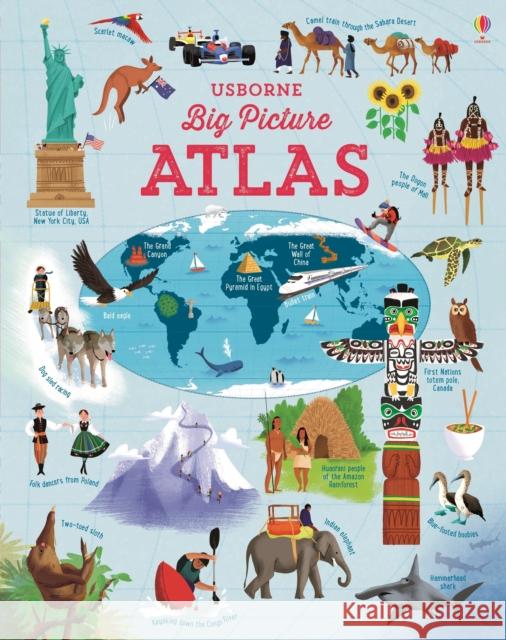 Big Picture Atlas Bone, Emily 9781409598701  - książka