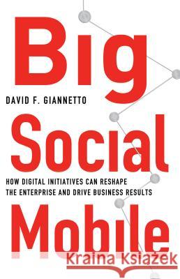 Big Social Mobile: How Digital Initiatives Can Reshape the Enterprise and Drive Business Results Giannetto, D. 9781137410399 PALGRAVE MACMILLAN - książka