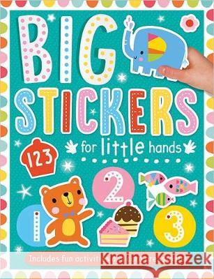 Big Stickers for Little Hands 123 Amy Boxshall Shannon Hays  9781800581807 Make Believe Ideas - książka