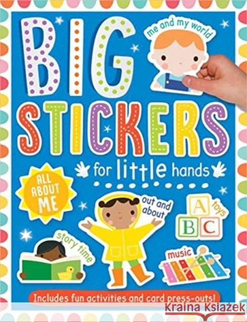 Big Stickers for Little Hands All About Me Make Believe Ideas 9781803370101 Make Believe Ideas - książka