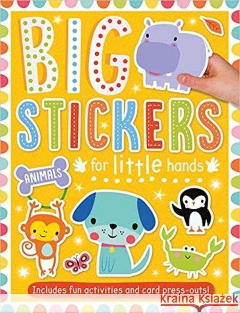 Big Stickers for Little Hands Animals Amy Boxshall Shannon Hays  9781800581906 Make Believe Ideas - książka