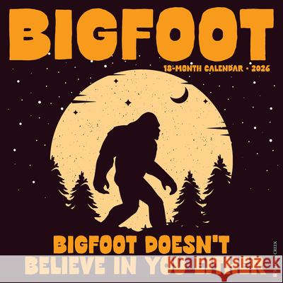 Bigfoot 2026 Wall Calendar Willow Creek Press 9781549250262 Wlcp - książka