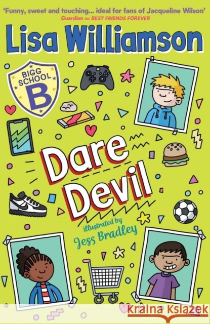 Bigg School: Dare Devil Lisa Williamson 9781916558700 Guppy Publishing Ltd - książka