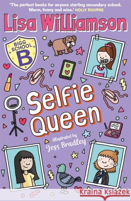 Bigg School: Selfie Queen Lisa Williamson 9781916558526 Guppy Publishing Ltd - książka
