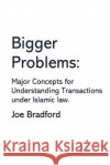 Bigger Problems: Major Concepts for Understanding Transactions under Islamic law Bradford, Joe 9780996519229 Origem Holding LLC