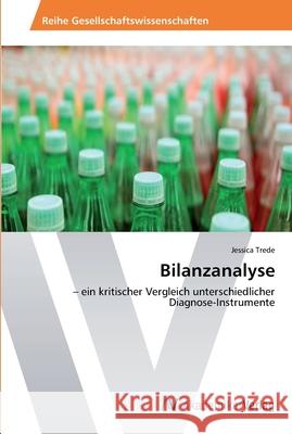 Bilanzanalyse Trede Jessica 9783639457513 AV Akademikerverlag - książka