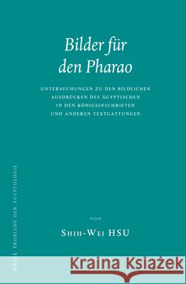 Bilder Für Den Pharao: Untersuchungen Zu Den Bildlichen Ausdrücken Des Ägyptischen in Den Königsinschriften Und Anderen Textgattungen Hsu 9789004347793 Brill - książka