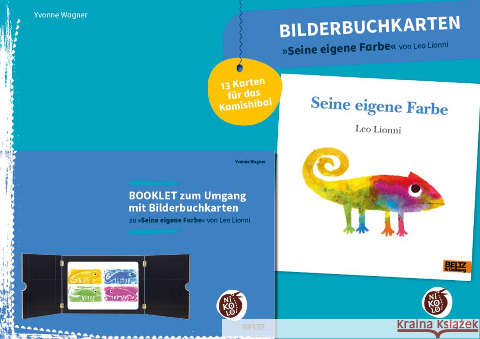 Bilderbuchkarten »Seine eigene Farbe« von Leo Lionni Wagner, Yvonne 4019172600235 Beltz - książka