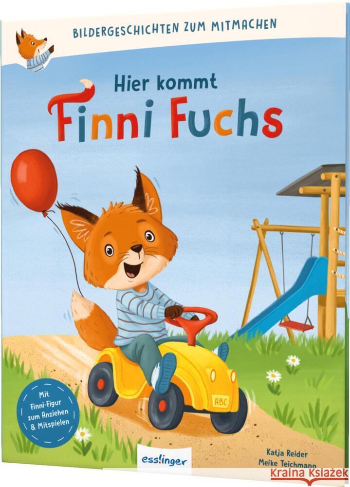 Bildergeschichten zum Mitmachen: Hier kommt Finni Fuchs Reider, Katja 9783480237814 Esslinger in der Thienemann-Esslinger Verlag  - książka