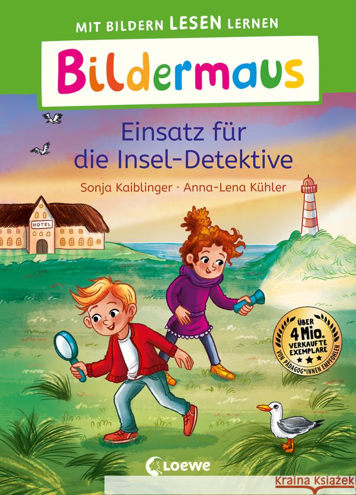 Bildermaus - Einsatz für die Insel-Detektive Kaiblinger, Sonja 9783743214217 Loewe - książka