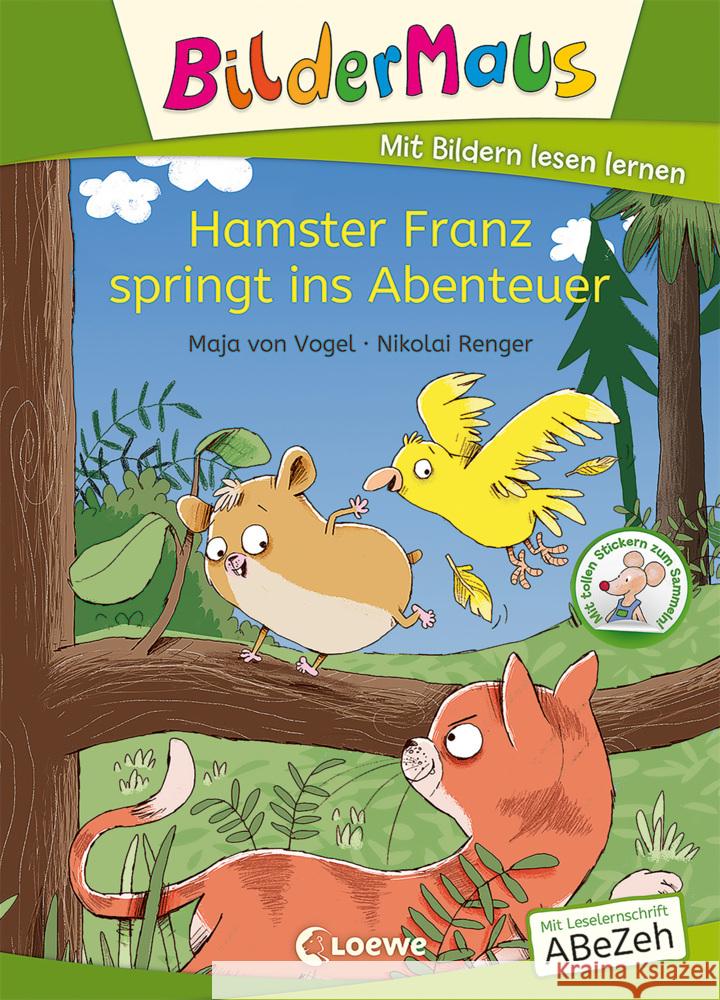 Bildermaus - Hamster Franz springt ins Abenteuer Vogel, Maja von 9783743207615 Loewe - książka