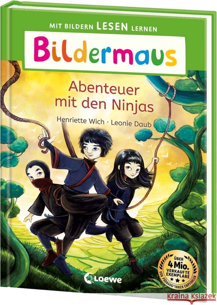 Bildermaus - Abenteuer mit den Ninjas Wich, Henriette 9783743217447 Loewe - książka