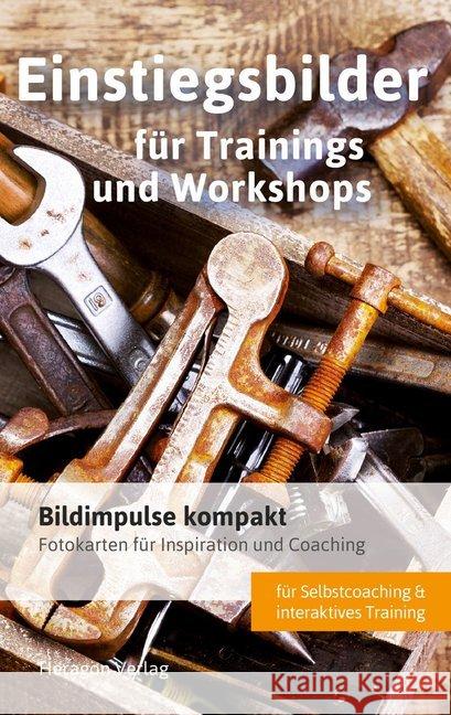 Bildimpulse kompakt: Einstiegsbilder für Trainings und Workshops : Fotokarten für Inspiration und Coaching Porok, Simone 9783942805858 Heragon - książka