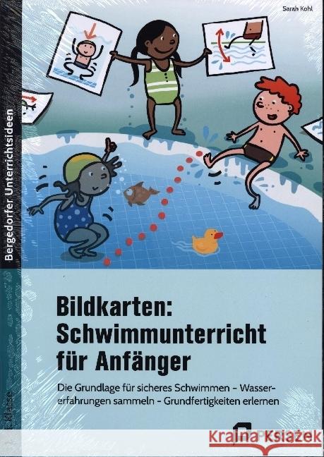 Bildkarten: Schwimmunterricht für Anfänger Kohl, Sarah 9783403209003 Persen Verlag in der AAP Lehrerwelt - książka