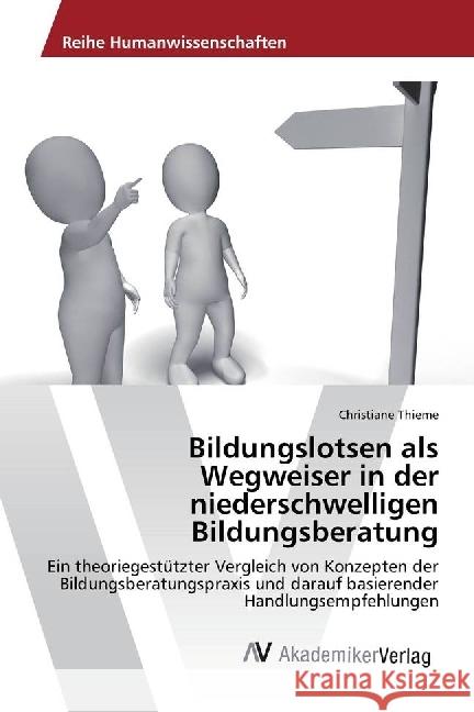 Bildungslotsen als Wegweiser in der niederschwelligen Bildungsberatung : Ein theoriegestützter Vergleich von Konzepten der Bildungsberatungspraxis und darauf basierender Handlungsempfehlungen Thieme, Christiane 9783330517394 AV Akademikerverlag - książka