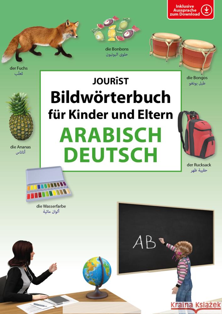 Bildwörterbuch für Kinder und Eltern Arabisch-Deutsch  9783898947787 Jourist - książka