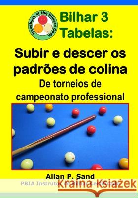 Bilhar 3 Tabelas - Subir e descer os padr?es de colina: De torneios de campeonato professional Allan P. Sand 9781625053343 Billiard Gods Productions - książka