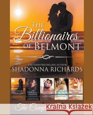 Billionaires of Belmont Boxed Set (Books 1-5) Shadonna Richards 9798201519742 Shadonna Richards - książka