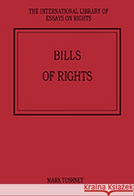 Bills of Rights  9780754623465 Ashgate Publishing Limited - książka