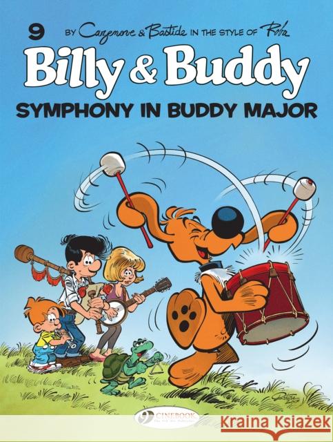 Billy & Buddy Vol 9: Symphony in Buddy Major Roba 9781800441293 Cinebook Ltd - książka