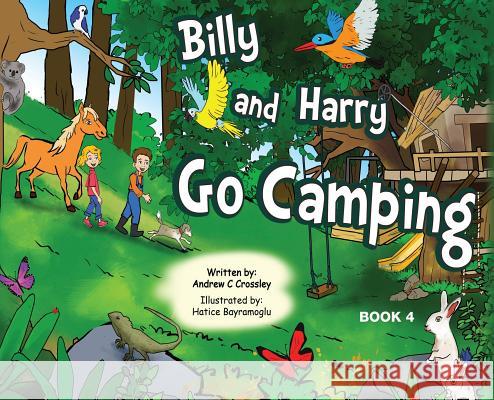 Billy and Harry Go Camping Andrew Crossley 9781925949162 Busybird Publishing - książka