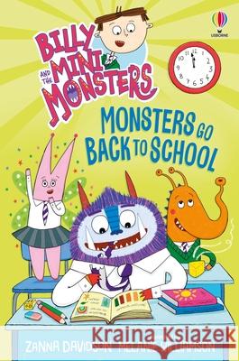 Billy and the Mini Monsters: Monsters Go Back to School Zanna Davidson 9781835404157 Usborne Publishing Ltd - książka